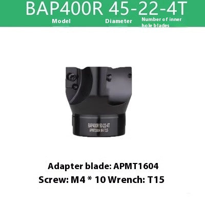 2075-CNC 90 degree right-angle BAP300R/400R milling cutter head machining center 1604 cutter head non-standard 45 60 65 Shandong Denso Pricision Tools Co.,Ltd.